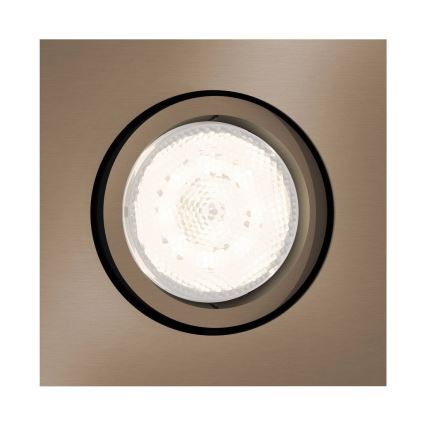 Philips 50391/05/P0 - LED Stmívatelné koupelnové podhledové svítidlo SHELLBARK LED/4,5W/230V