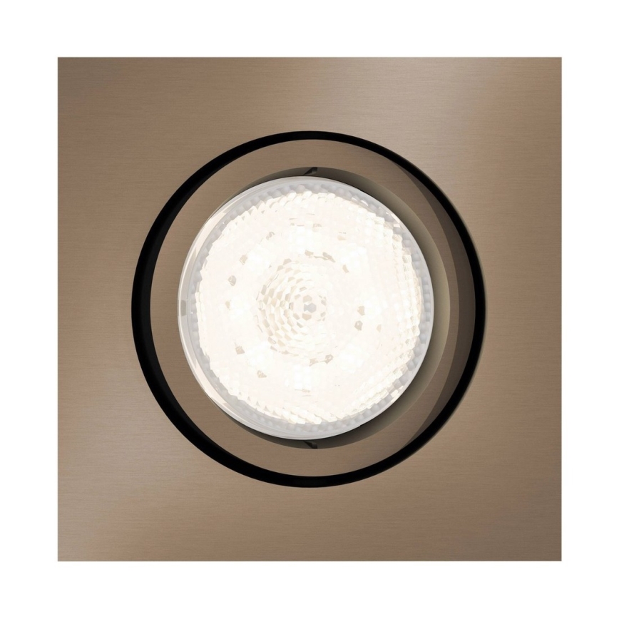Philips 50391/05/P0 - LED Stmívatelné koupelnové podhledové svítidlo SHELLBARK LED/4,5W/230V
