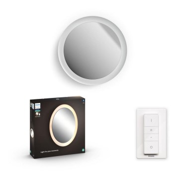 Philips - LED Stmívatelné koupelnové zrcadlo Hue ADORE LED/27W/230V + DO IP44