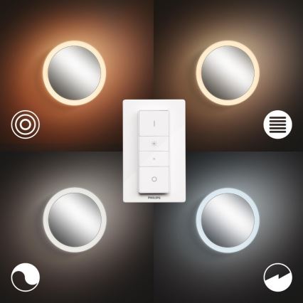Philips - LED Stmívatelné koupelnové zrcadlo Hue ADORE LED/27W/230V + DO IP44
