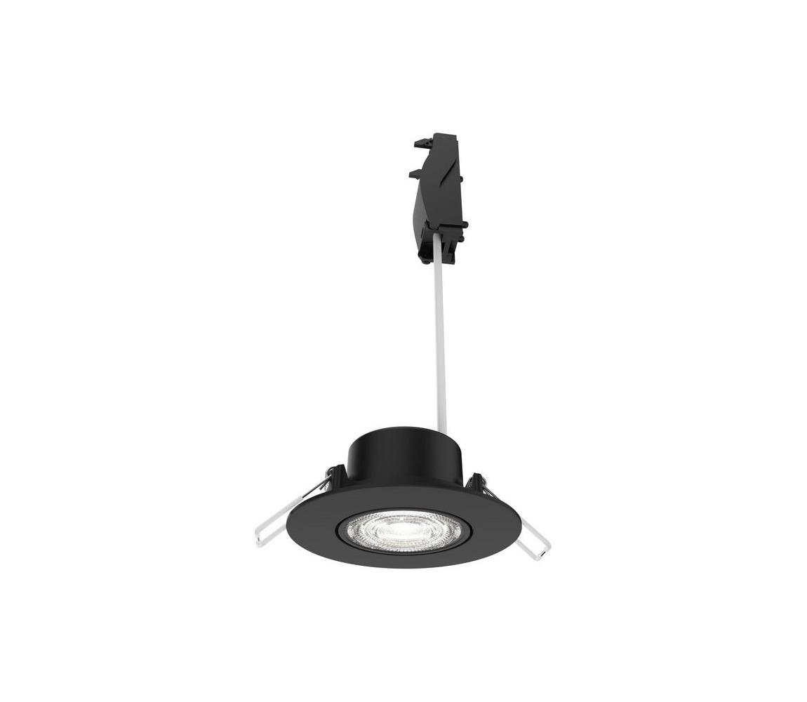 Philips -LED Stmívatelné podhledové svítidlo CILANTRO LED/5W/230V 2700K černá 872110303797800