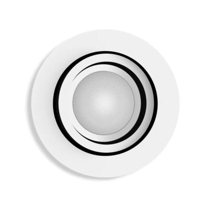 Philips - LED Stmívatelné podhledové svítidlo Hue MILLISKIN 1xGU10/4,2W/230V 2200-6500K bílá