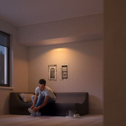 Philips 50201/11/P0 - LED Stmívatelné podhledové svítidlo SHELLBARK Warm Glow 1xLED/4,5W/230V 2200-2700K