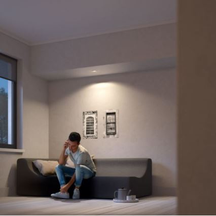 Philips 50201/11/P0 - LED Stmívatelné podhledové svítidlo SHELLBARK Warm Glow 1xLED/4,5W/230V 2200-2700K