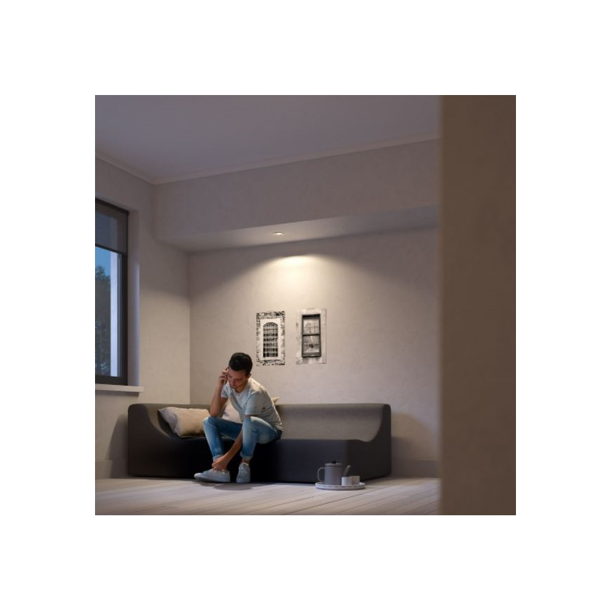 Philips 50201/11/P0 - LED Stmívatelné podhledové svítidlo SHELLBARK Warm Glow 1xLED/4,5W/230V 2200-2700K
