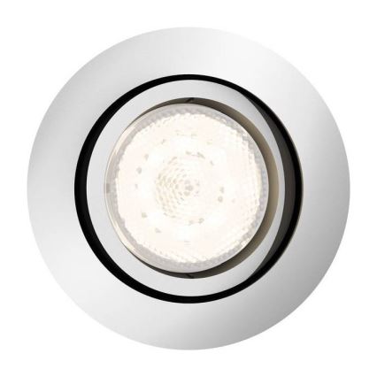 Philips 50201/11/P0 - LED Stmívatelné podhledové svítidlo SHELLBARK Warm Glow 1xLED/4,5W/230V 2200-2700K