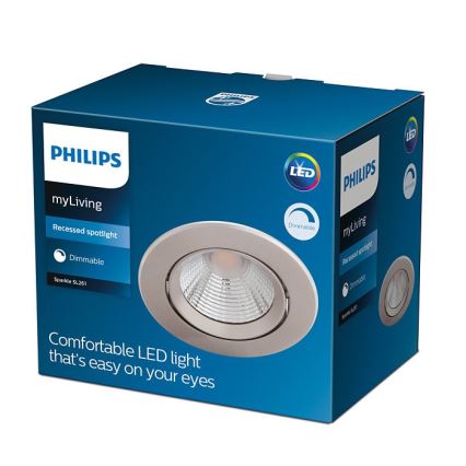 Philips - LED Stmívatelné podhledové svítidlo LED/5,5W/230V