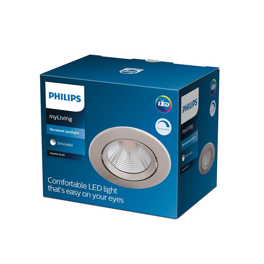 Philips - LED Stmívatelné podhledové svítidlo LED/5,5W/230V