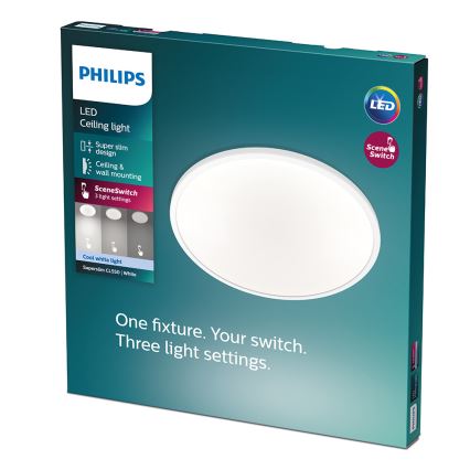 Philips - LED Stmívatelné stropní svítidlo LED/18W/230V 4000K