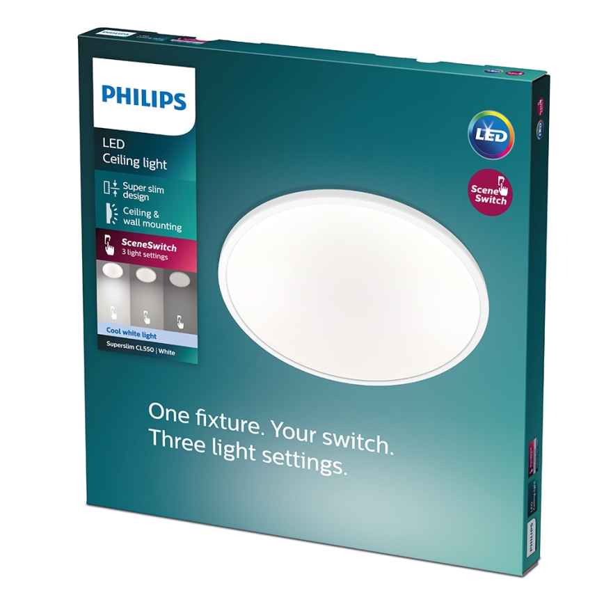 Philips - LED Stmívatelné stropní svítidlo LED/18W/230V 4000K