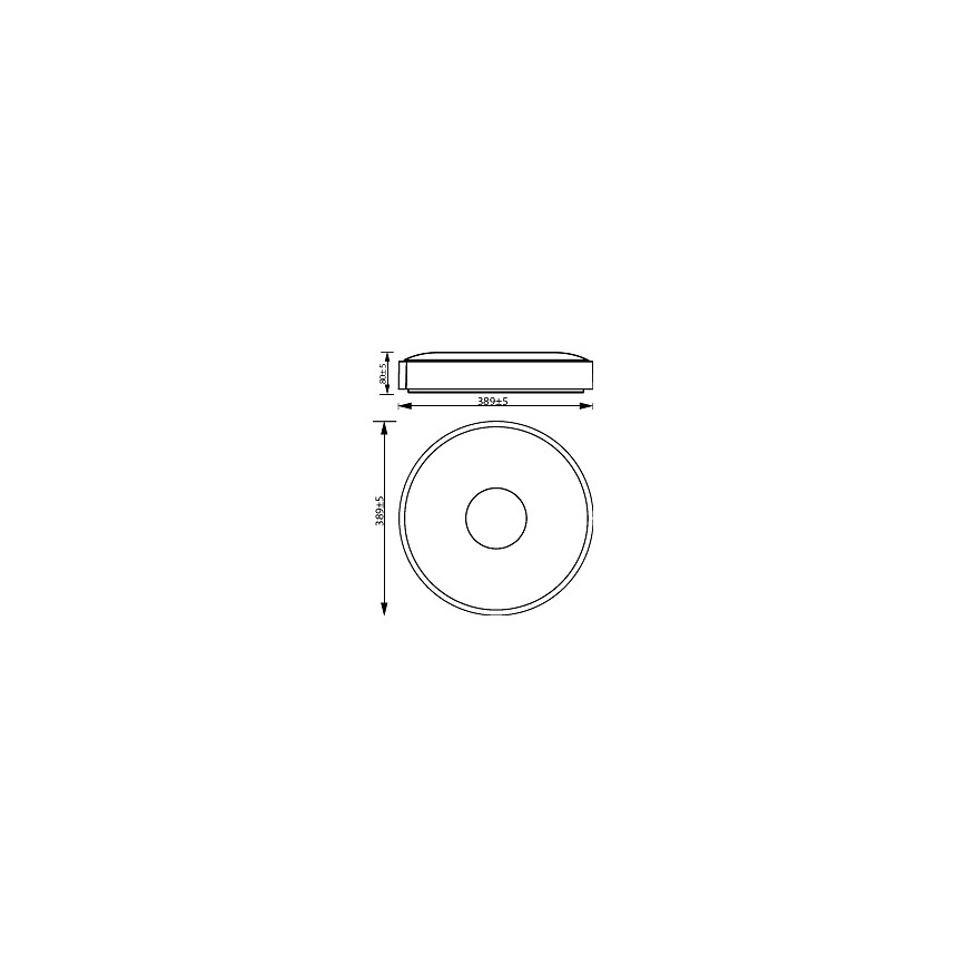 Philips - LED Stmívatelné stropní svítidlo COINER SCENE SWITCH LED/24W/230V 2700K černá