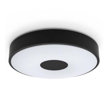Philips - LED Stmívatelné stropní svítidlo COINER SCENE SWITCH LED/24W/230V 2700K černá