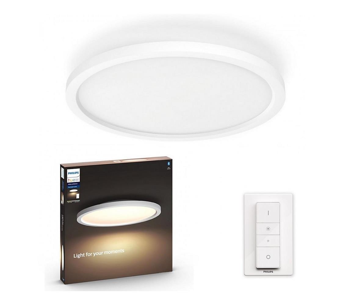 Philips - LED Stmívatelné stropní svítidlo Hue AURELLE LED/19W/230V 2200-6500K + dálkové ovládání