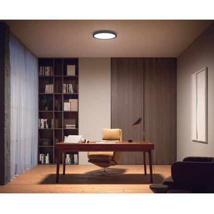 Philips - LED Stmívatelné stropní svítidlo Hue AURELLE LED/24,5W/230V + dálkové ovládání