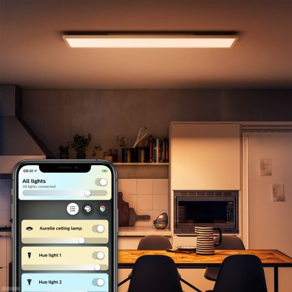 Philips - LED Stmívatelné stropní svítidlo Hue LED/39W/230V 2200-6500K + dálkové ovládání