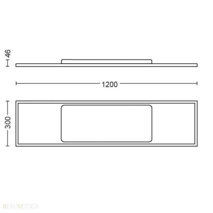Philips - LED Stmívatelné stropní svítidlo Hue LED/39W/230V 2200-6500K + dálkové ovládání