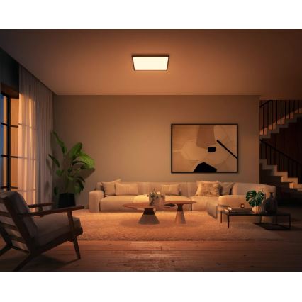 Philips - LED Stmívatelné stropní svítidlo Hue AURELLE LED/39W/230V + dálkové ovládání