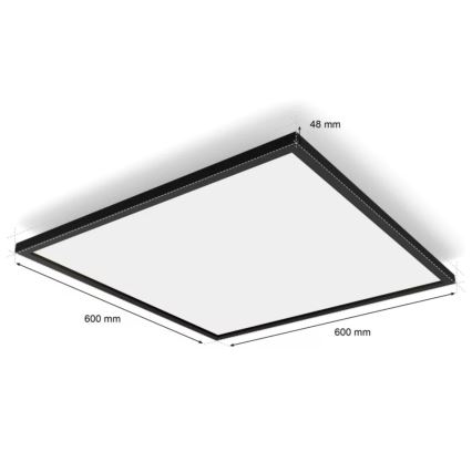 Philips - LED Stmívatelné stropní svítidlo Hue AURELLE LED/39W/230V + dálkové ovládání