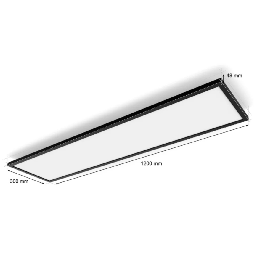 Philips - LED Stmívatelné stropní svítidlo Hue AURELLE LED/39W/230V + dálkové ovládání