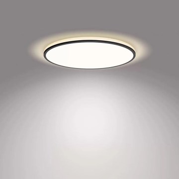 Philips - LED Stmívatelné stropní svítidlo SCENE SWITCH LED/18W/230V pr. 30 cm 4000K černá