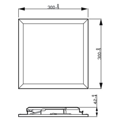 Philips - LED Stmívatelné stropní svítidlo SCENE SWITCH LED/12W/230V 2700K