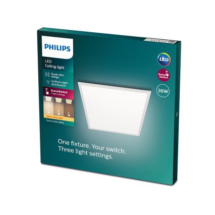 Philips - LED Stmívatelné stropní svítidlo SCENE SWITCH LED/36W/230V 2700K