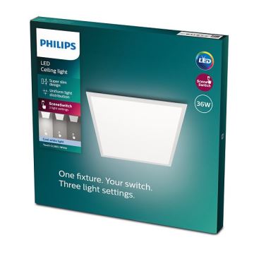 Philips - LED Stmívatelné stropní svítidlo SCENE SWITCH LED/36W/230V 4000K