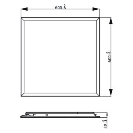 Philips - LED Stmívatelné stropní svítidlo SCENE SWITCH LED/36W/230V 4000K