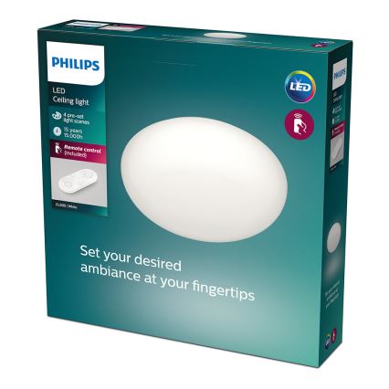 Philips - LED Stmívatelné stropní svítidlo 1xLED/23W/230V + dálkové ovládání