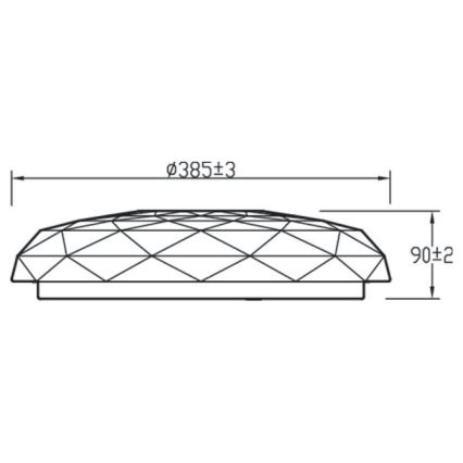 Philips - LED Stmívatelné stropní svítidlo LED/23W/230V 2700-6500K + dálkové ovládání