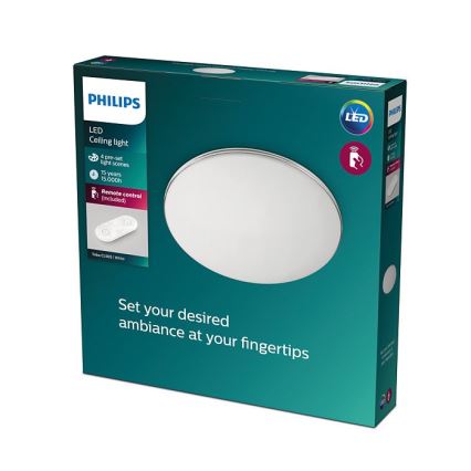 Philips - LED Stmívatelné stropní svítidlo LED/23W/230V 2700-6500K + dálkové ovládání