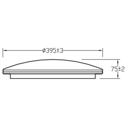 Philips - LED Stmívatelné stropní svítidlo LED/23W/230V 2700-6500K + dálkové ovládání