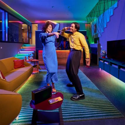 Philips - LED RGBIC Stmívatelný pásek SMART NEON FLEX 10m LED/45W/230V 2700-6500K Wi-Fi