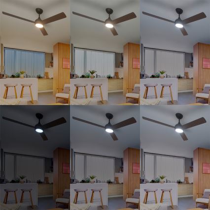 Philips - LED Stmívatelný stropní ventilátor CIVX LED/24W/230V + dálkové ovládání