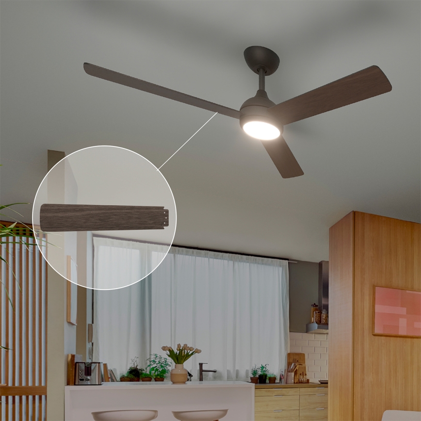 Philips - LED Stmívatelný stropní ventilátor CIVX LED/24W/230V + dálkové ovládání
