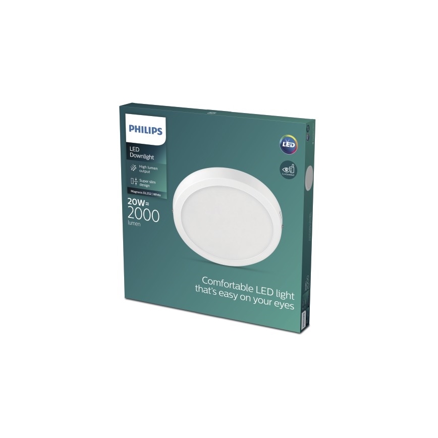 Philips - LED Stropní svítidlo LED/20W/230V 2700K bílá