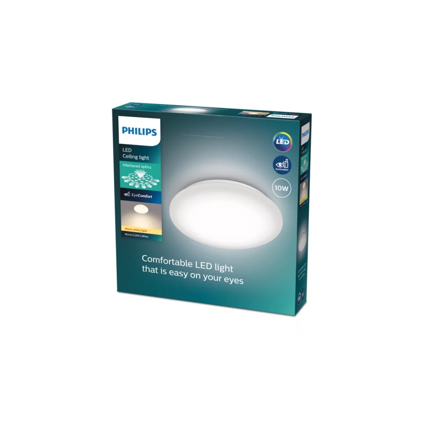 Philips - LED Stropní svítidlo MOIRE LED/10W/230V 2700K pr. 24 cm