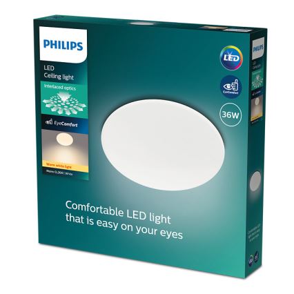 Philips - LED Stropní svítidlo MOIRE LED/36W/230V 2700K