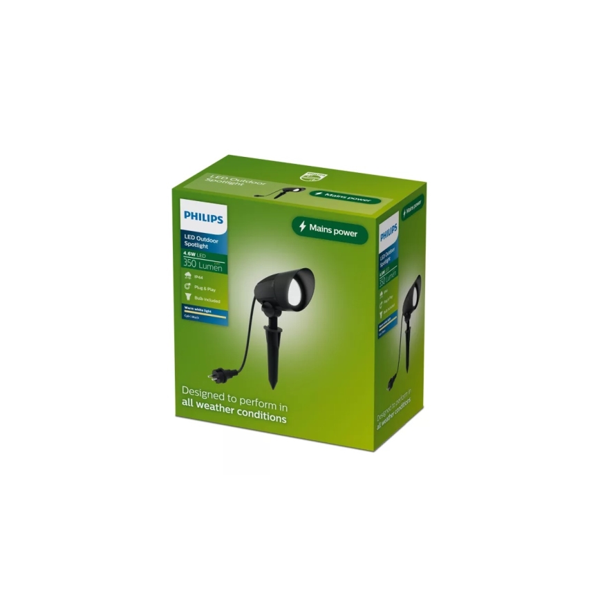 Philips - LED Venkovní bodové svítidlo CYLR LED/4,6W/230V 2700K IP44