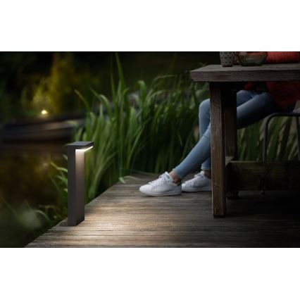 Philips - LED Venkovní lampa BUSTAN LED/3,8W/230V 2700K 40 cm IP44