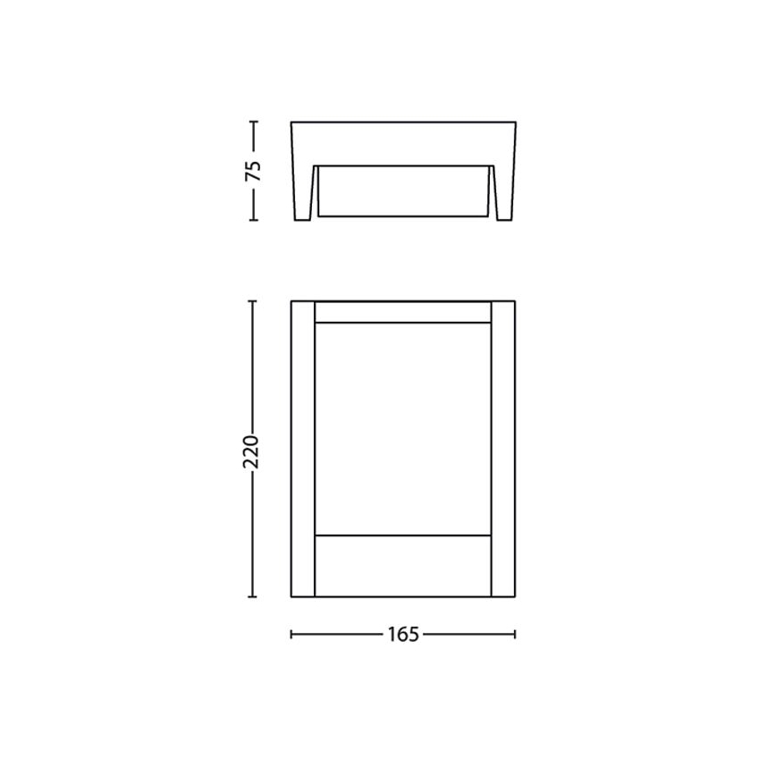Philips - LED Venkovní nástěnné svítidlo LED/3,8W/230V 3000K IP44