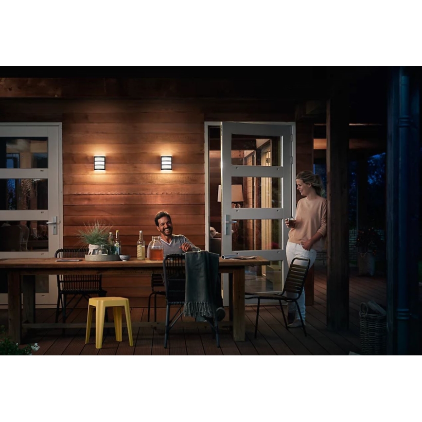 Philips - LED Venkovní nástěnné svítidlo PYTHON LED/3,8W/230V IP44