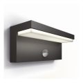Philips - LED Venkovní nástěnné svítidlo se senzorem BUSTAN LED/3,8W/230V 4000K IP44