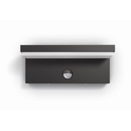 Philips - LED Venkovní nástěnné svítidlo se senzorem BUSTAN LED/3,8W/230V 4000K IP44