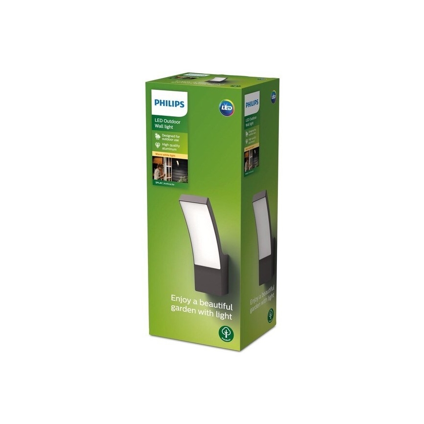Philips - LED Venkovní nástěnné svítidlo LED/12W/230V 2700K IP44