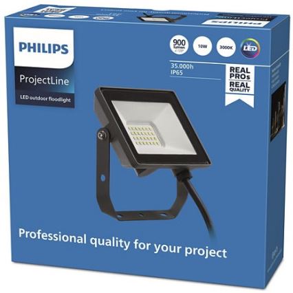 Philips - LED Venkovní reflektor PROJECTLINE LED/10W/230V IP65 3000K