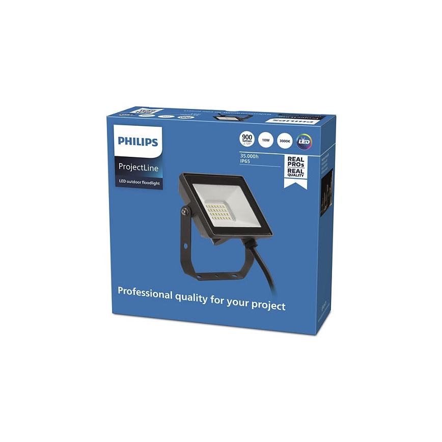 Philips - LED Venkovní reflektor PROJECTLINE LED/10W/230V IP65 3000K