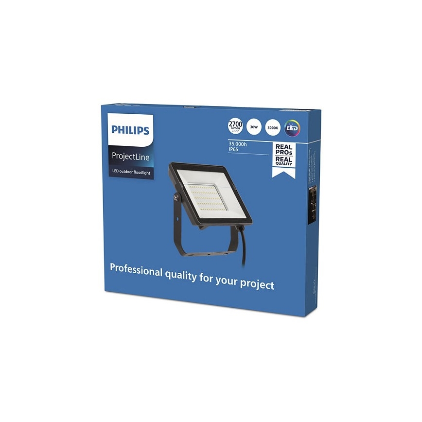 Philips - LED Venkovní reflektor PROJECTLINE LED/30W/230V IP65 3000K