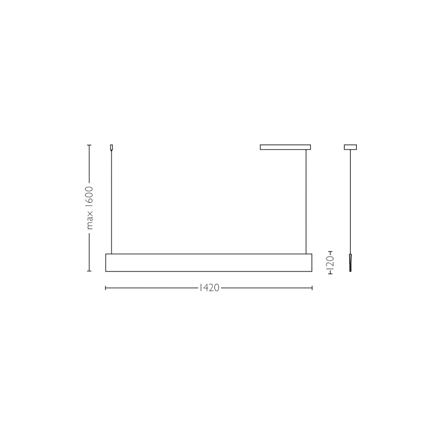Philips Lirio 37008/53/LI - LED Závěsné svítidlo PIEGA LUCE 66xLED/0,5W/230V