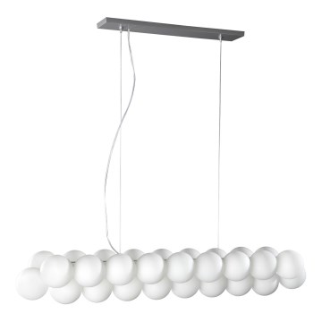 Philips Lirio 40214/48/LI - Závěsný lustr VOLTA 28xG4/10W/230V bílá